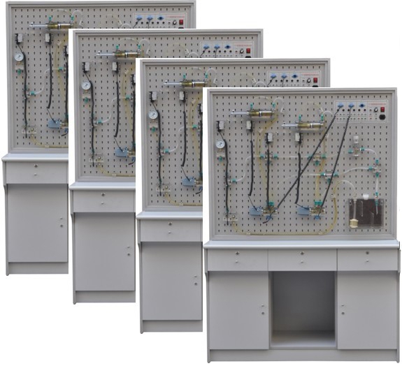 透明液壓傳動演示系統(四合一）實驗室設備